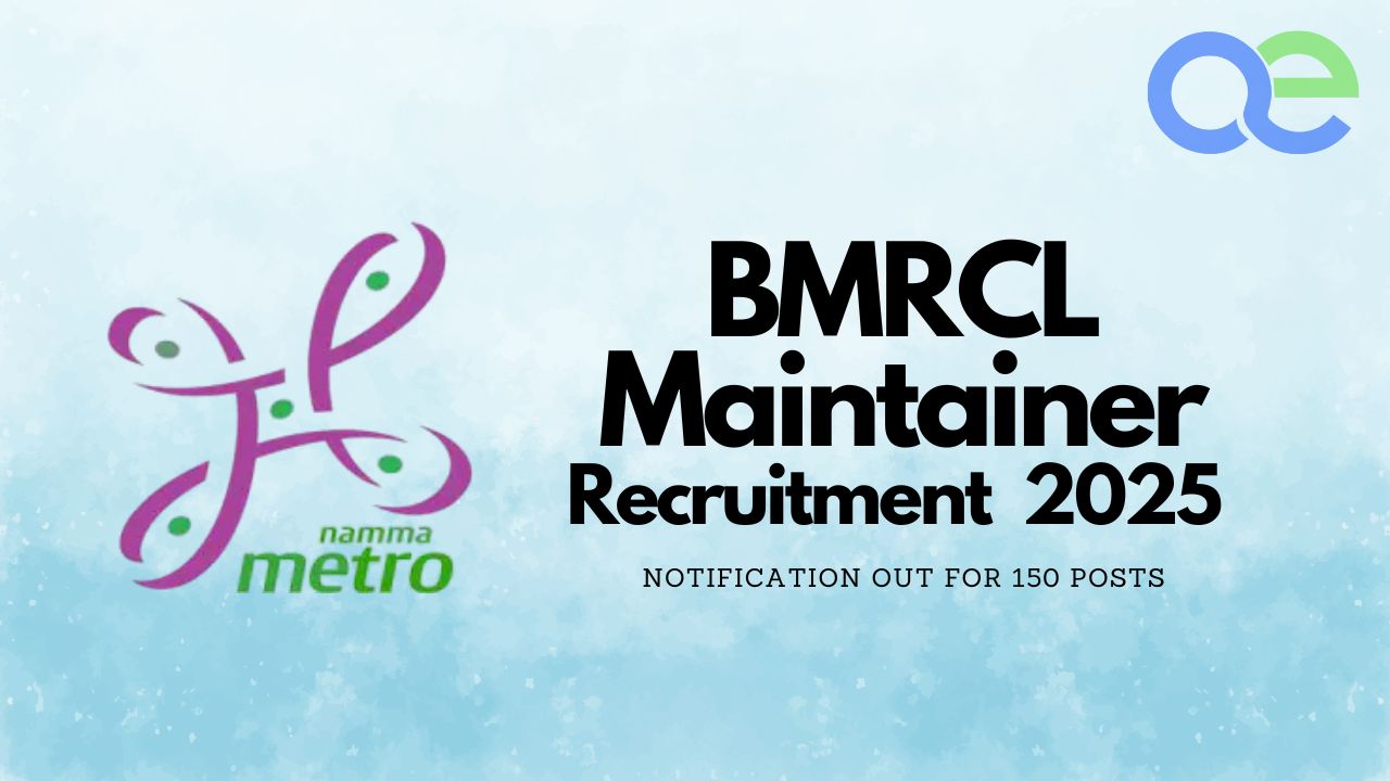 BMRCL Maintainer Recruitment 2025