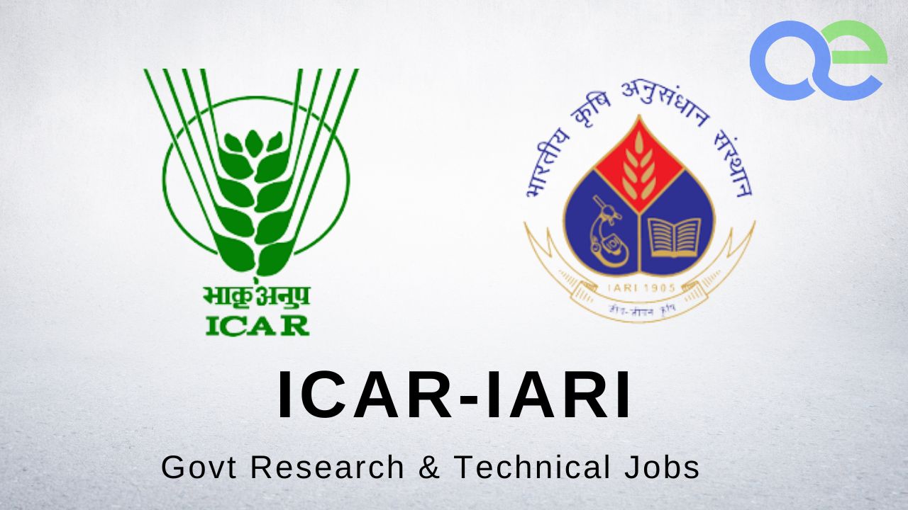 ICAR-IARI Recruitment 2025