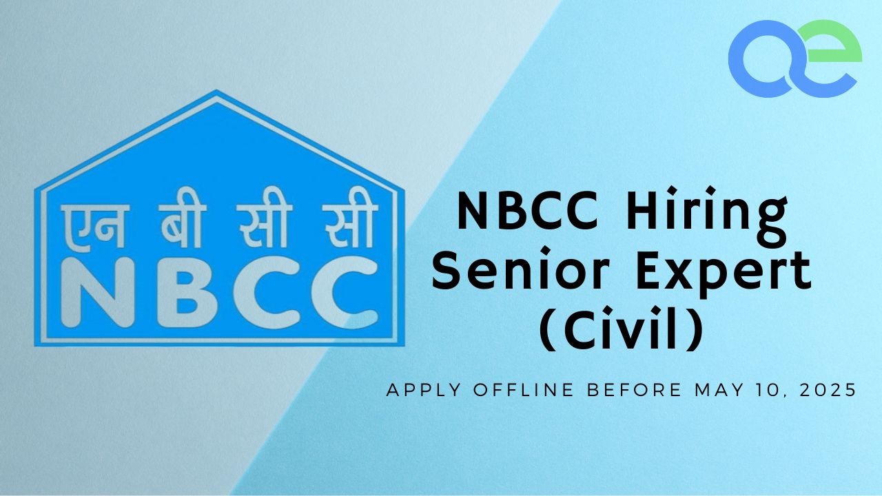 NBCC Hiring Senior Expert