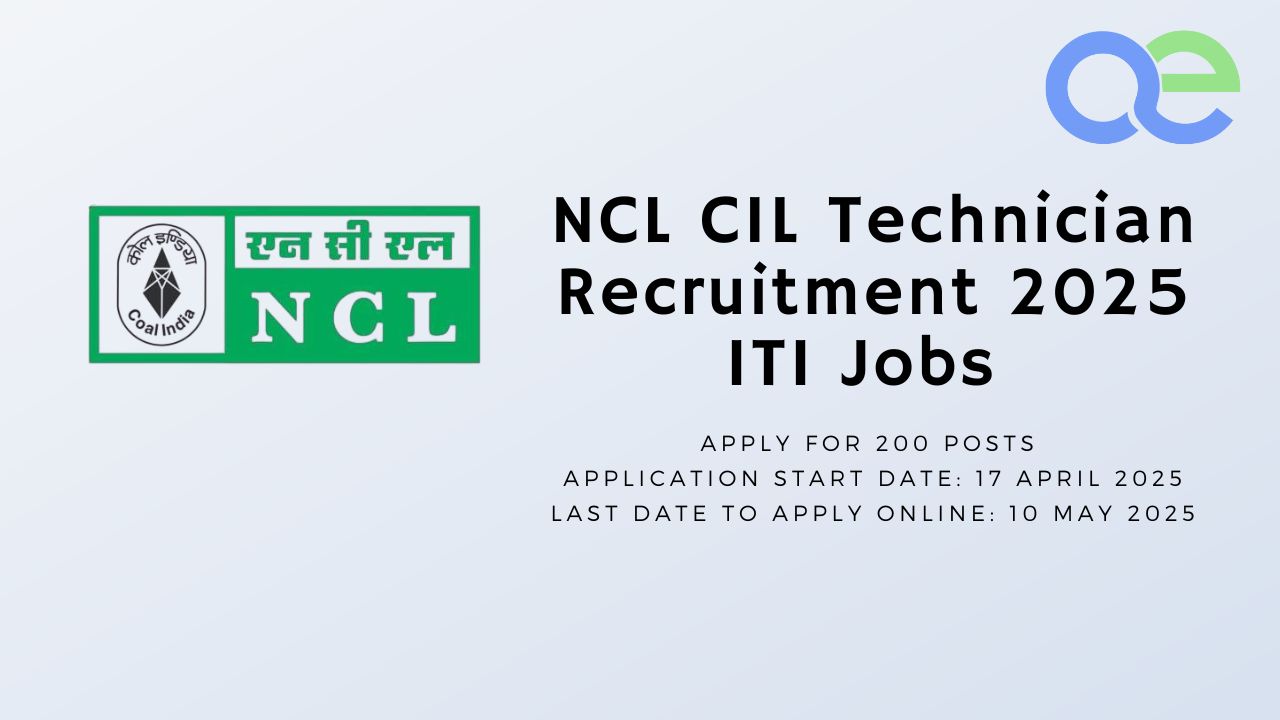 NCL CIL Technician Recruitment 2025