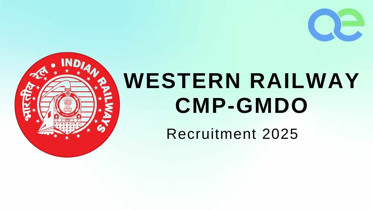 Western Railway CMP Recruitment 2025