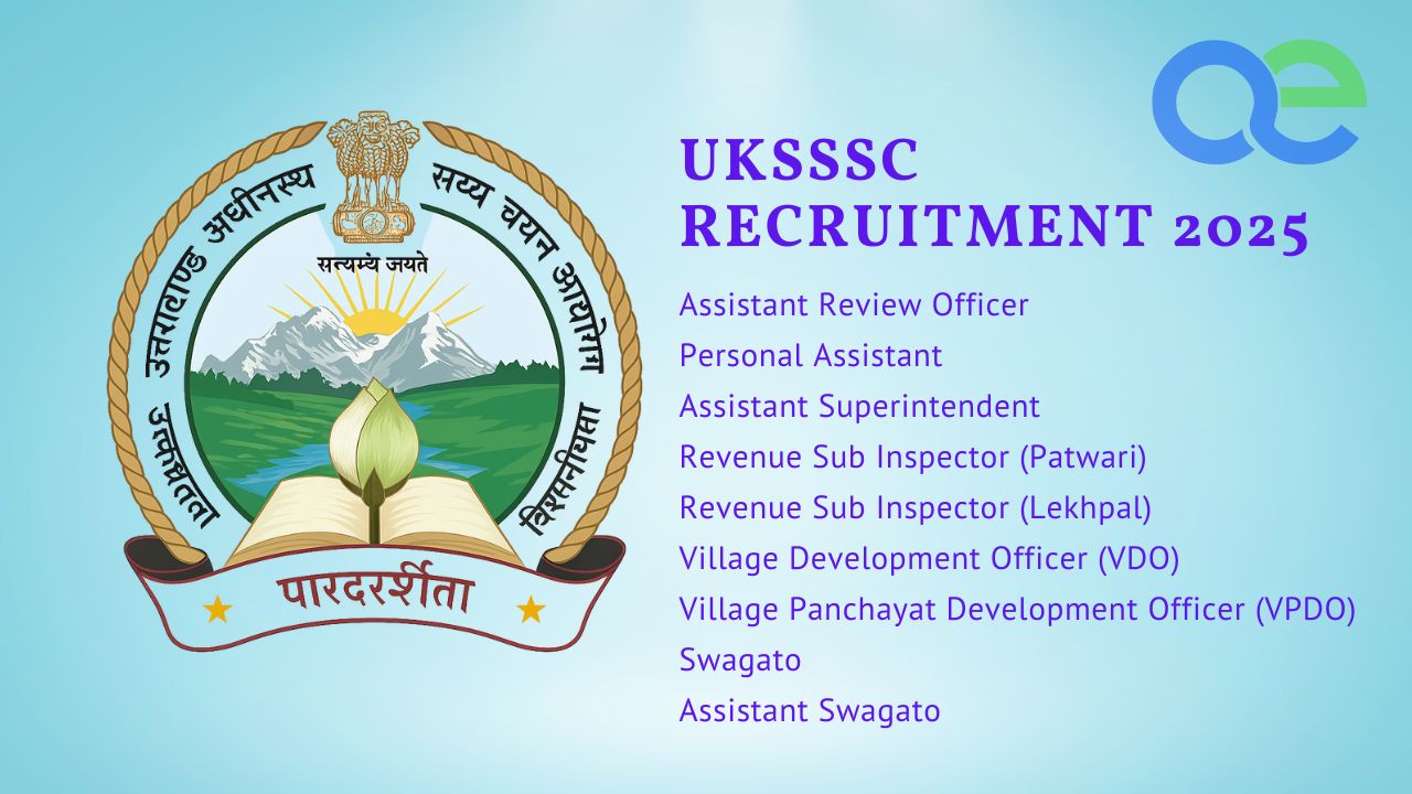 UKSSSC Recruitment 2025 Apply for 419 Patwari, Lekhpal, VDO Jobs