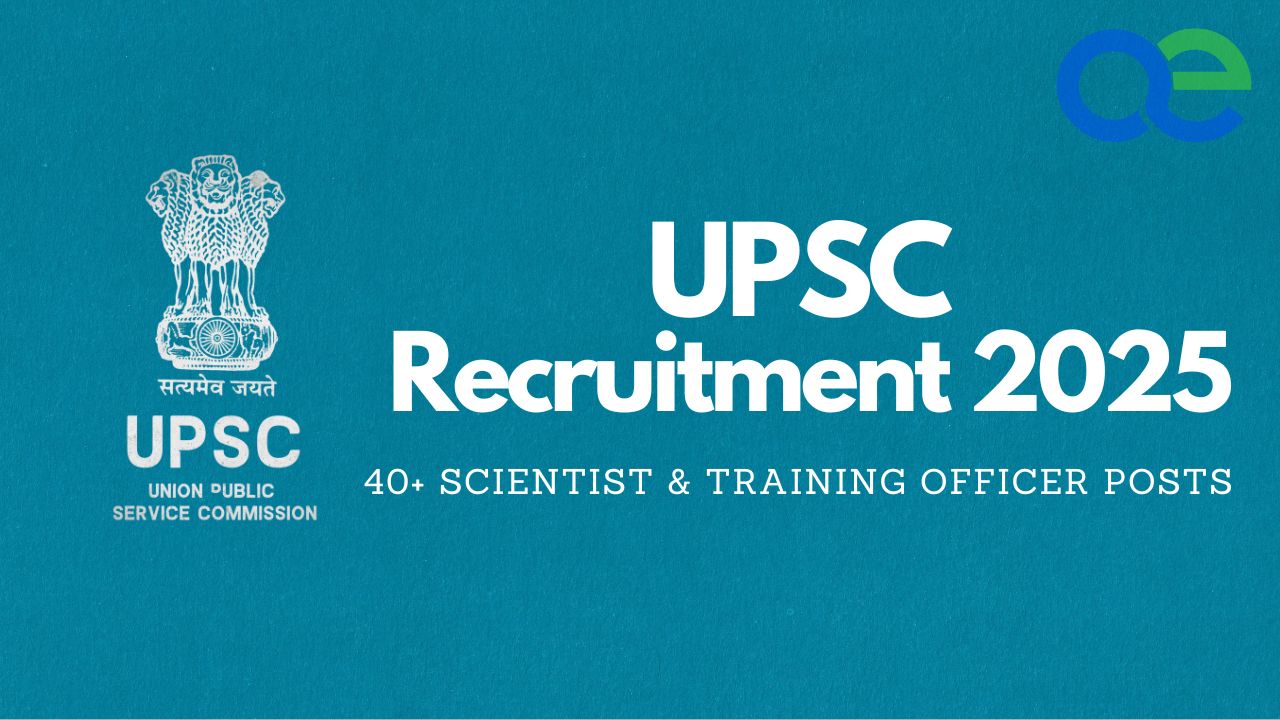 UPSC Recruitment 2025