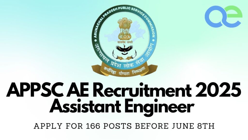 APPSC AE Recruitment 2025: Apply for 166 Assistant Engineer Posts Before June 8th 2 APPSC AE Recruitment 2025 Apply for 166 Assistant Engineer Posts Before June 8th