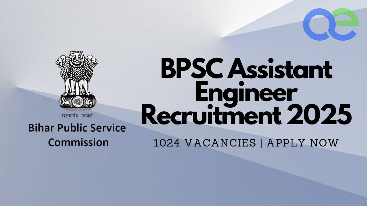 BPSC Assistant Engineer Recruitment 2025