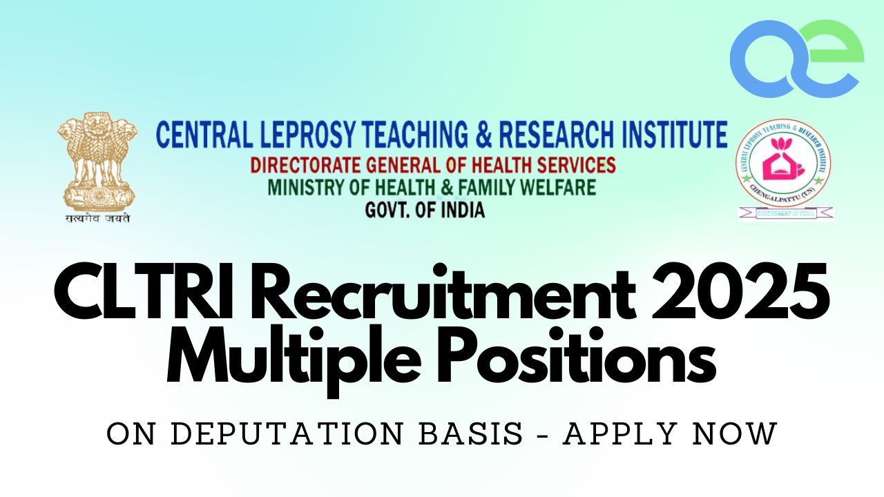 CLTRI Recruitment 2025 Multiple Positions on Deputation Basis - Apply Now