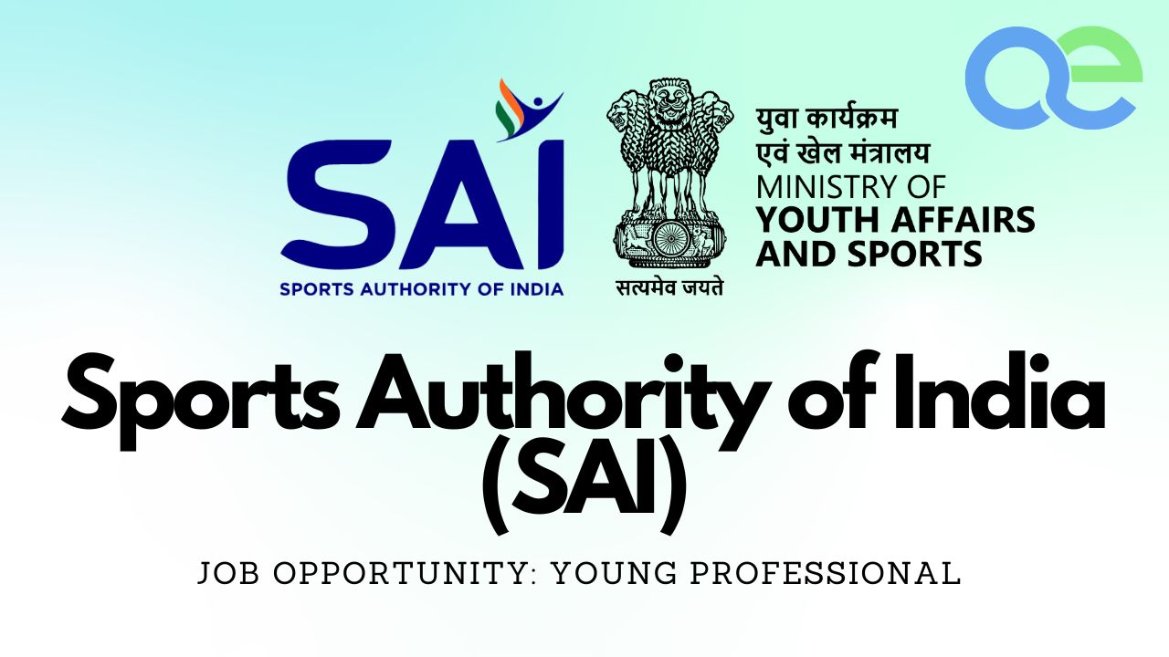 π’ Job Opportunity: Young Professional at Sports Authority of India (SAI) 1 Job Opportunity Young Professional at Sports Authority of India (SAI)