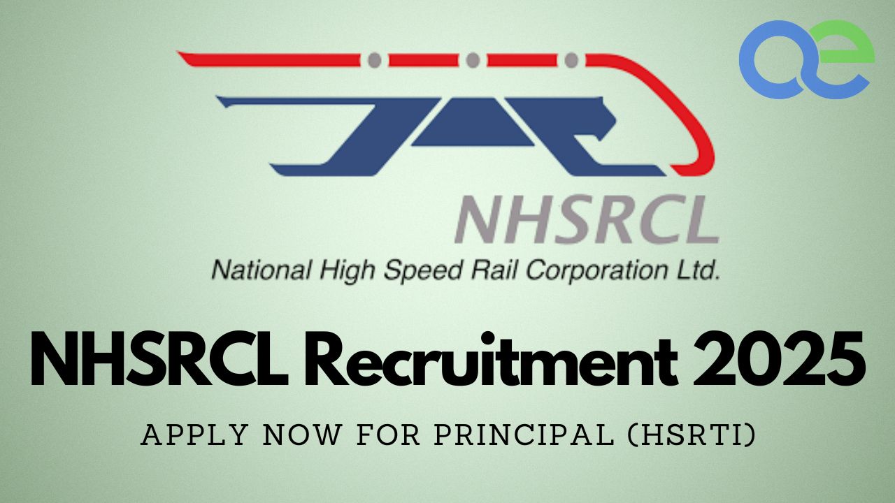 NHSRCL Recruitment 2025: Apply Now for Principal (HSRTI) 1 NHSRCL Recruitment 2025 Apply Now for Principal (HSRTI)