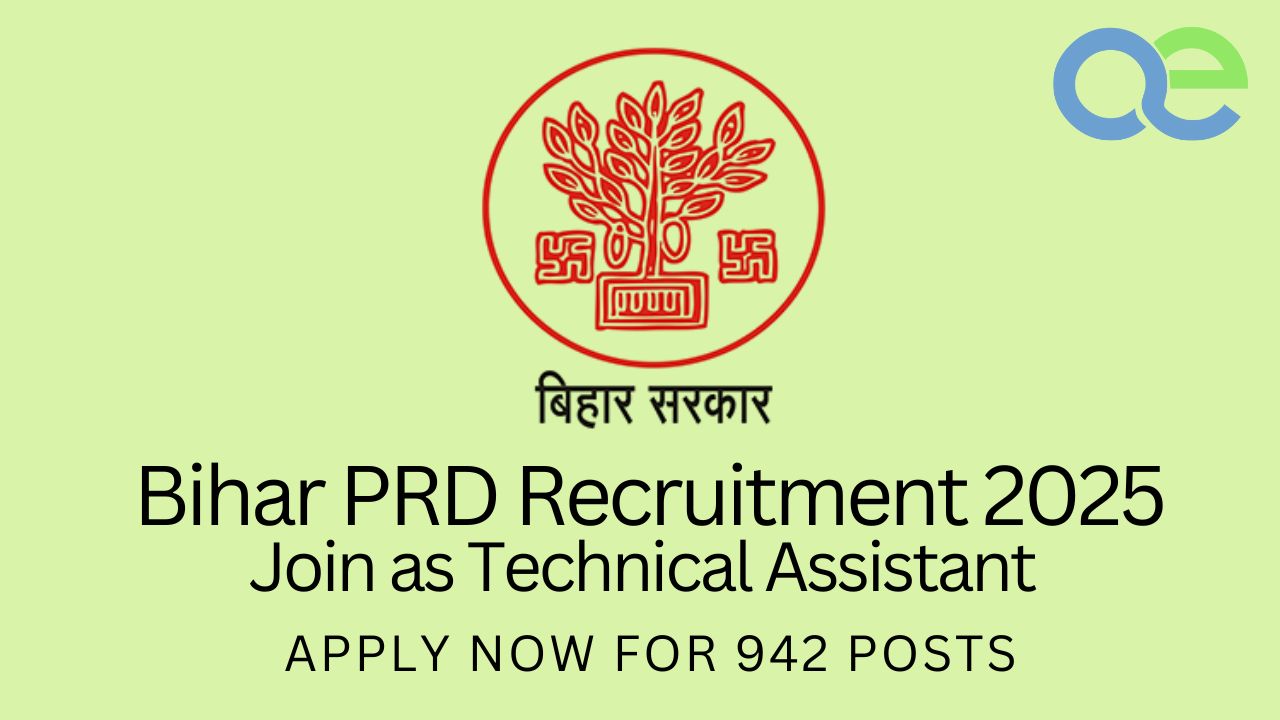 Bihar PRD Recruitment 2025: Join as Technical Assistant – Apply Now for 942 Posts 1 Bihar PRD Recruitment 2025 Join as Technical Assistant – Apply Now for 942 Posts